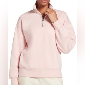 NWT Baby Pink DSG Quarter Zip